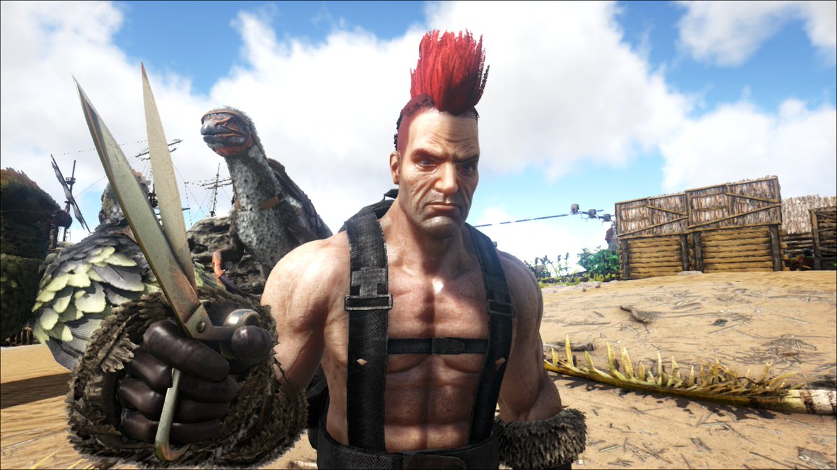 ももと Ark Survival Evolvedのアイランドmapをクリアしましたサーバーレンタルしてslのフレンドと4人でプレイして約4か月かかった アイランドmapをクリアするとモヒカンヘアスタイルが解禁されるのでクリアした証拠に載せておきます T Co Fb8h1wz77c