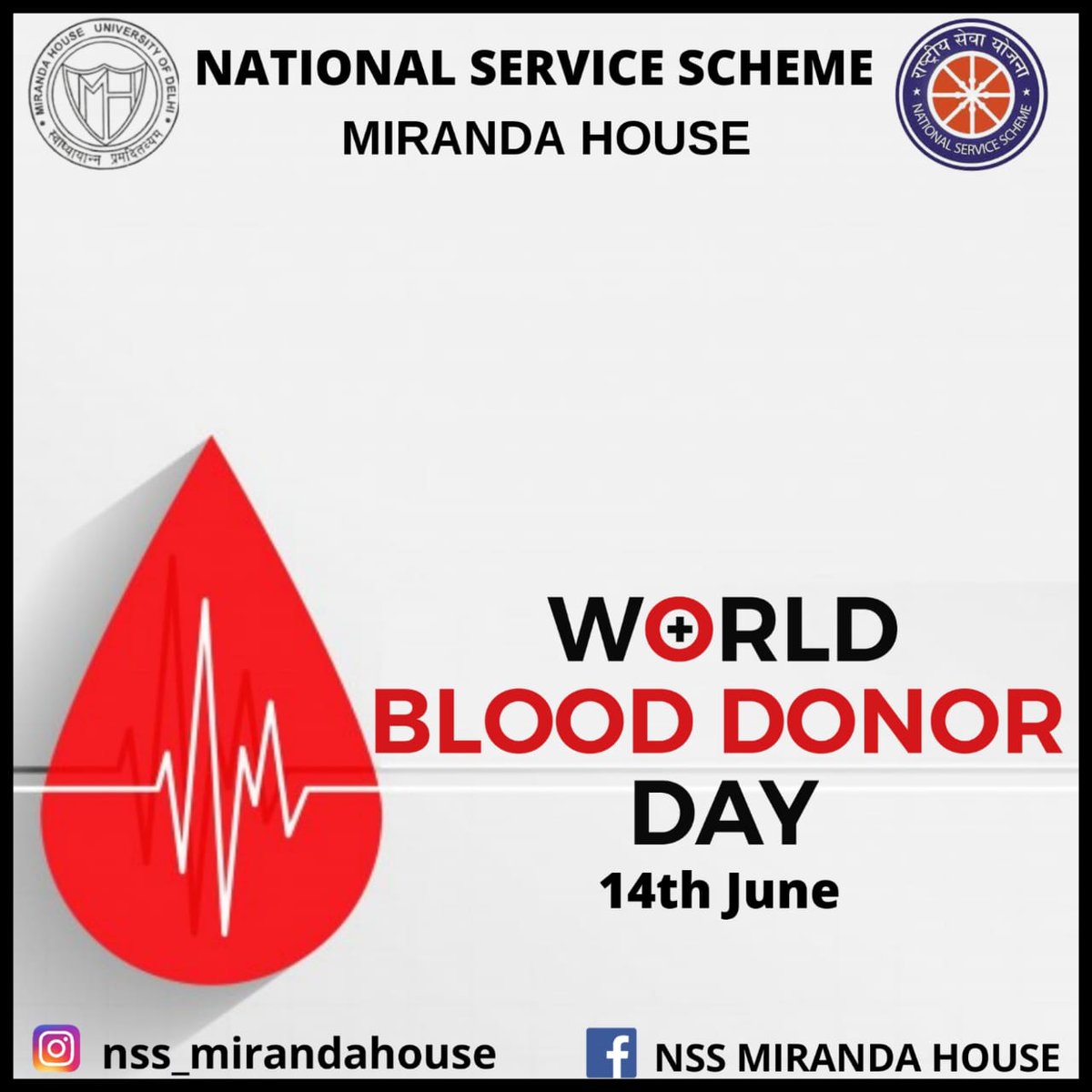nss_miranda's tweet photo. Donating blood has numerous health benefits
•Helps in controlling weight
•Keeps your liver healthy,
•Keeps cancer away
•Helps in smooth blood circulation
•Helps in burning calories
"Donation of blood means a few mins to you but a lifetime for someone else"  #donateblood https://t.co/BvMBrlsY9p