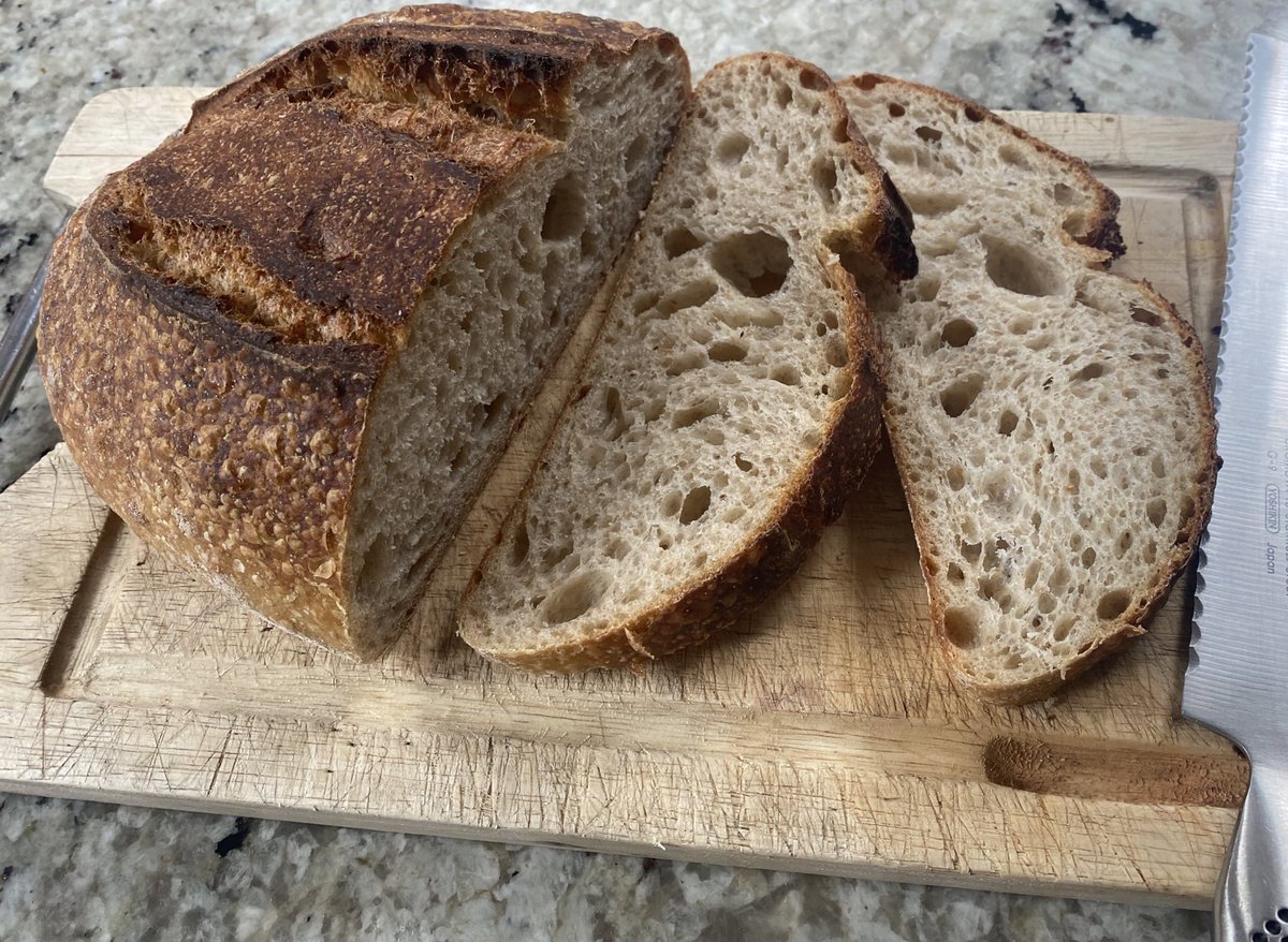 Super tasty Sunday sour dough loaf courtesy of <a href="/Manjitskitchen/">Manjit's Kitchen and Bar</a>