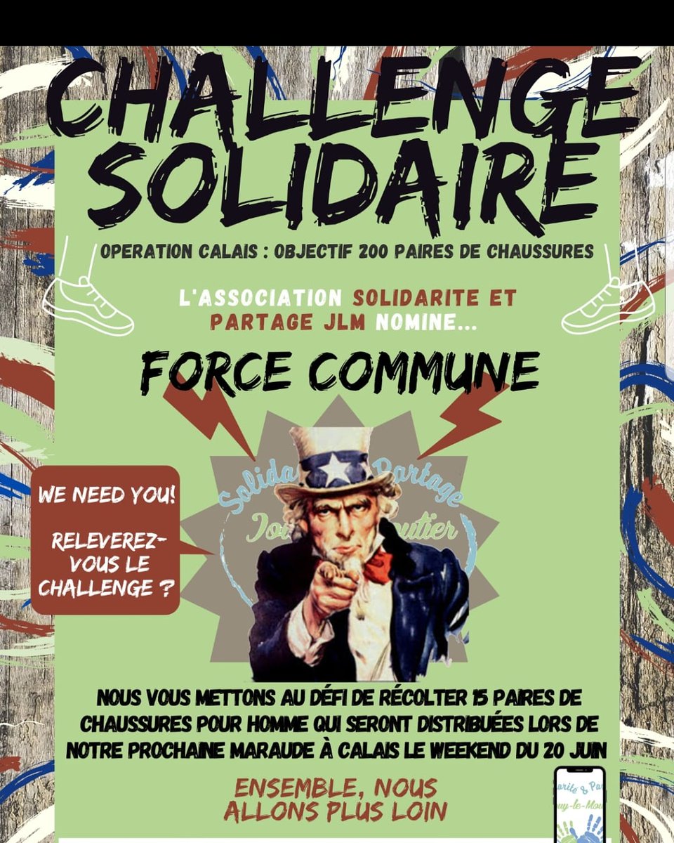 Force_CommUNE's tweet photo. Opération Calais 👇👇👇

N'hésitez pas à prendre contact avec nous ⤵️
📞 06.52.97.12.60
📧 forcecommune95@gmail.com  ⚠️ Récolte des dons avant le weekend du 20 juin 🤗

Une seule et unique Force Comm'UNE💪

#OpérationCalais 
#SolidaritéEtPartage https://t.co/qnsepdAOFz