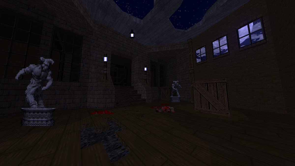 serious_mud's tweet photo. Keep experimenting.
#gamedev #leveldesign #mapping #doom #doom2 #WIP #modding #doommodding #gzdoom https://t.co/Y6VF9yQQYA