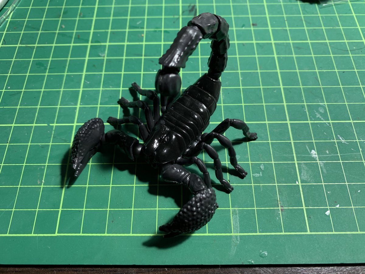 ぷっか 犬兄貴 今日買ったガチャポンおもちゃ サソリ 手のひらサイズでそこそこな大きさ 腕と尻尾の関節 ハサミが可動します 要組立 ぷっか 犬兄貴 今日買ったガチャポンおもちゃ サソリ 手のひらサイズでそこそこな大きさ 腕と尻尾の関節 ハサミが可動します 要組立
