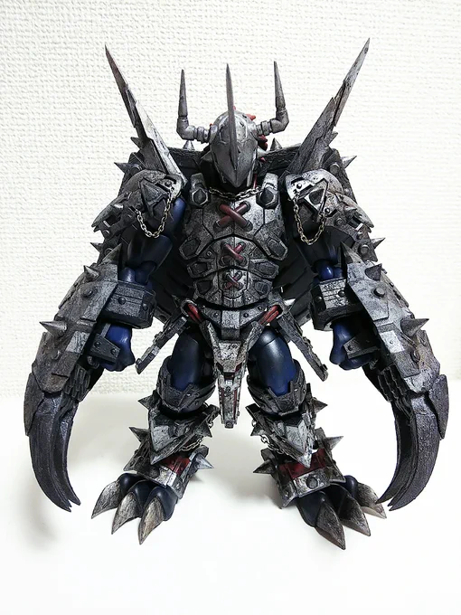 ウォーグレイモン(改造)完成しました。 