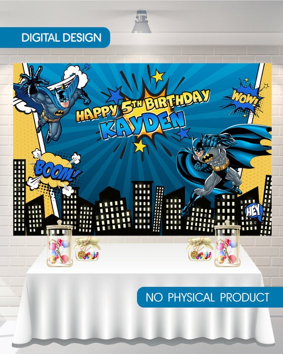 Slavikhina auf Twitter: „DIGITAL #Batman backdrop Batman banner candy bar  backdrop digital backdrop #comics superhero birthday backdrop  /gCFxaY42Dh /UwNHVS6v45“ / Twitter