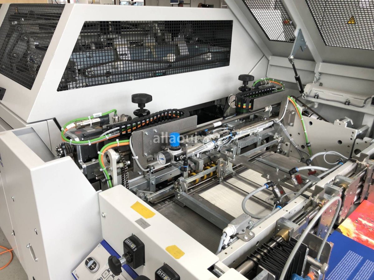 AllaouiGraphics's tweet photo. Have a look at our #Kolbus DA 270 (2018) casemaker.
Excellent condition, like #Showroom with only 800h in production! Fully equipped: Non-stop operation, processes #hotmelt, includes an integrated cloth corner cutter, and only one operator is needed.
👉 https://t.co/eiwd48l1xJ https://t.co/DFsCKaVNi7