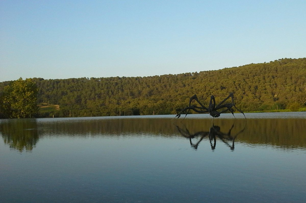 amaramoni's tweet image. "Maman" y su reflejo, Château La Coste (FR).
La foto es mía. El texto que sigue, no.