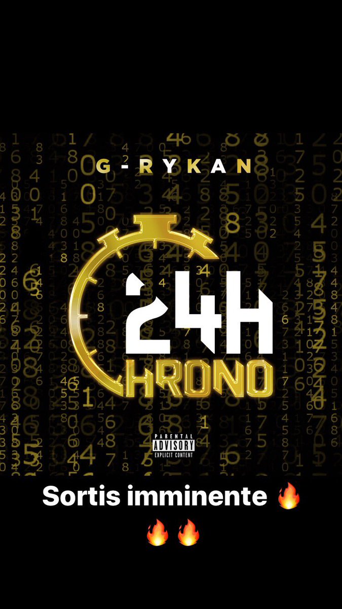 GRYKAN's tweet photo. « 24h chrono » le 1er projet composé et  enregistré en moins de 24h est sur la sortis... 🔥🔥🔥.je vous envois la date et le trackliste très vite. #rap #mixtape #24hchrono #93 #villepinte #seinesaintdenis #music #rapfrancais https://t.co/nF9BfTVrbe