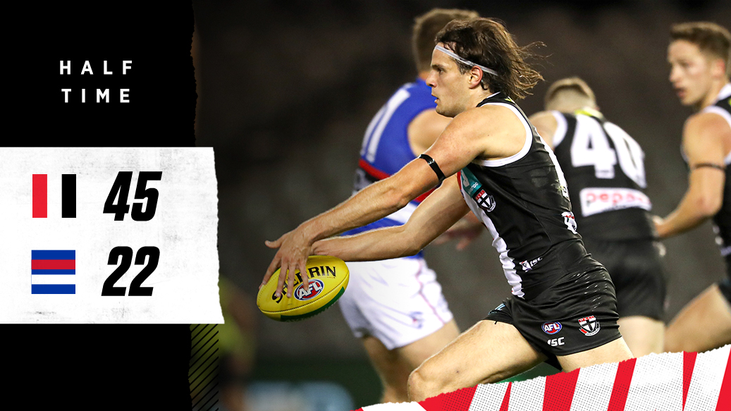 A strong second quarter. 

How you feeling, Sainters? 

#AFLSaintsDogs | #TogetherWeRise