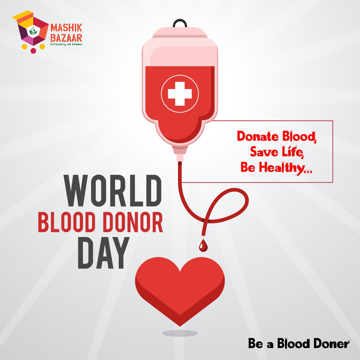 mashikbazaar's tweet photo. Happy World Blood Donor Day 🩸

Is it completely safe to donate blood. Blood donation is voluntary, a noble deed and a great service which we can do for our fellow human beings. One donation of blood can save up to five lives.

Donate Blood, Save lives.
#worldblooddonorday2020 https://t.co/7gjFXGp9zN