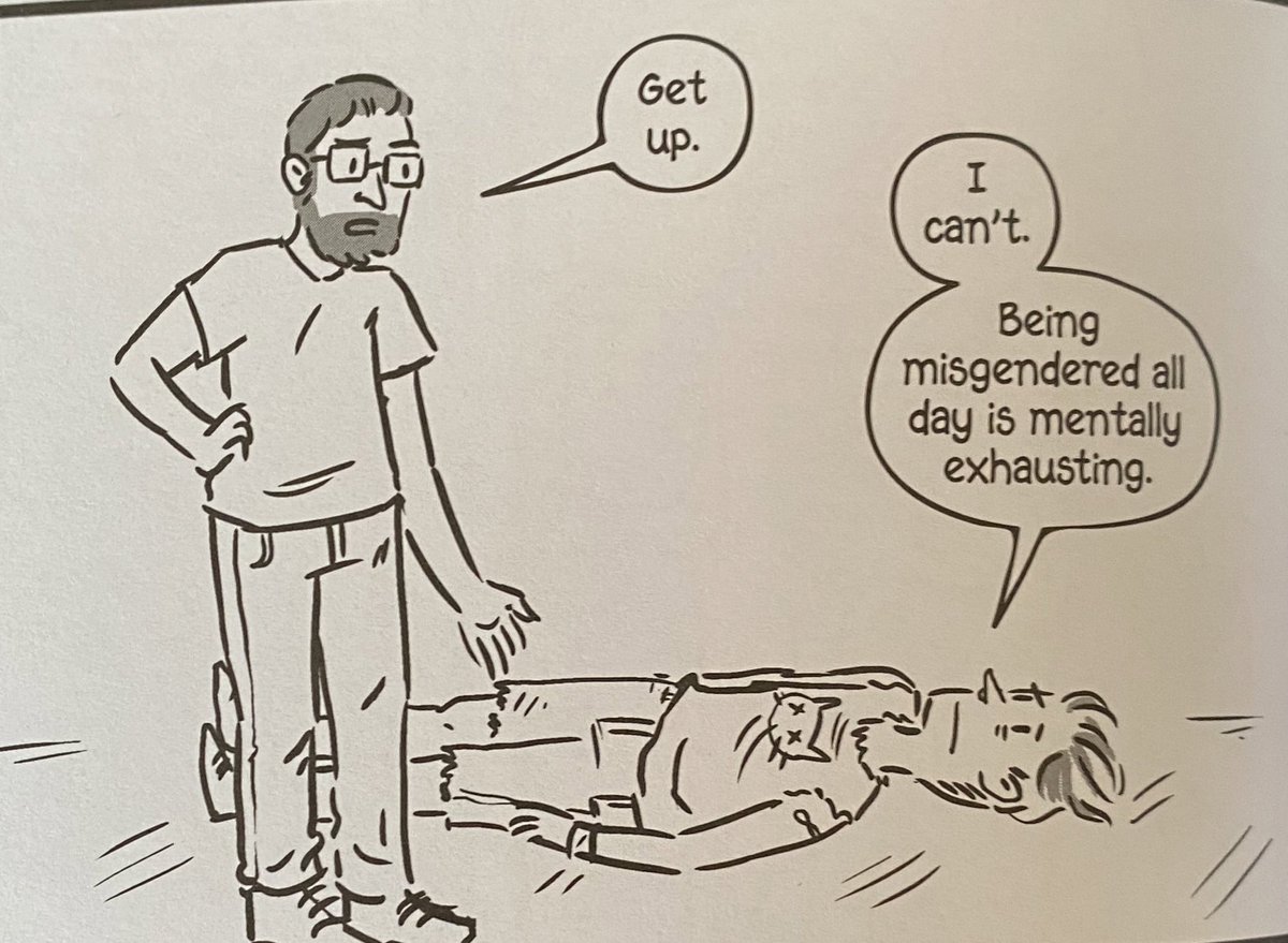 These short wee books also both use a comics format to get their points across, and are great to share with people who may feel uneasy about starting to talk about these issues