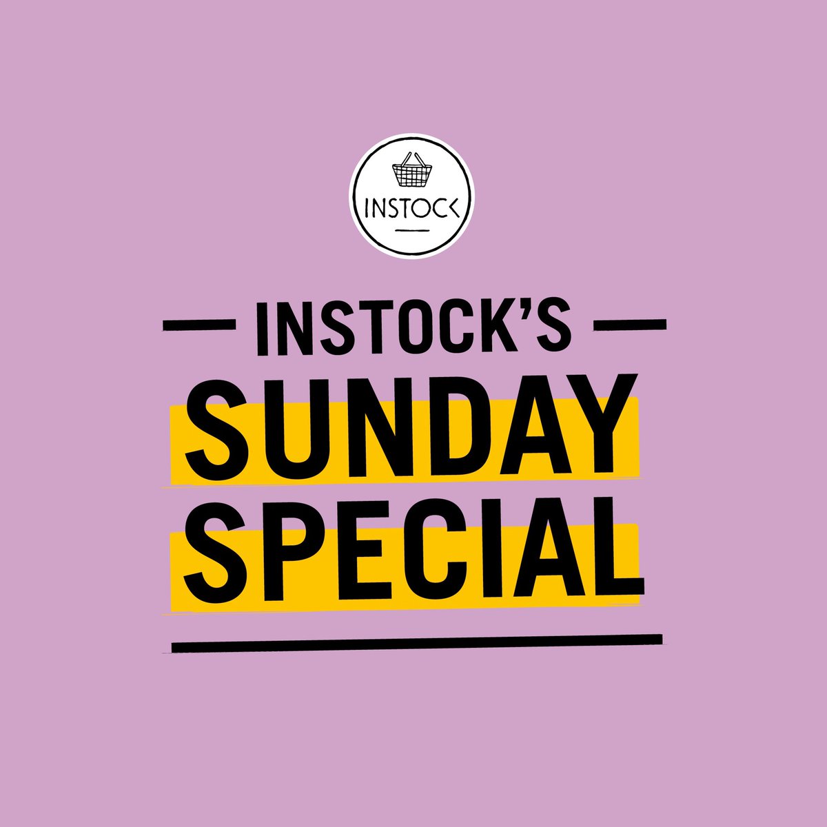 Yess, het is zondag en dat kan maar één ding betekenen: we serveren onze Instock’s Sunday Special! ✨ De Chef kookt alle restjes op en tovert deze om tot een heerlijke vegetarische stoof. 🥕 En zo hoeven we dus niks weg te gooien! Zien we je vandaag? 🙌