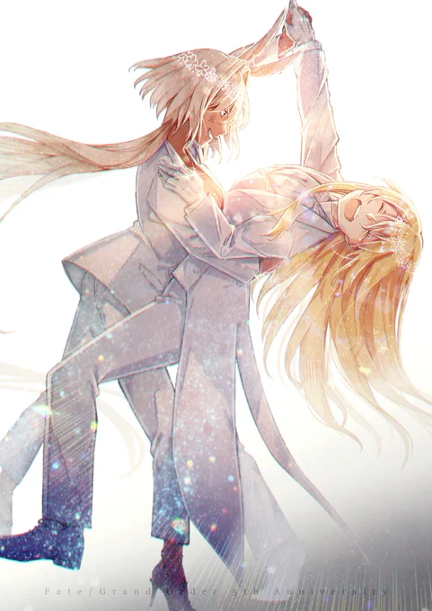#FGO
#FGOイラコン4_5th 
Dance in Black/Dance in White 