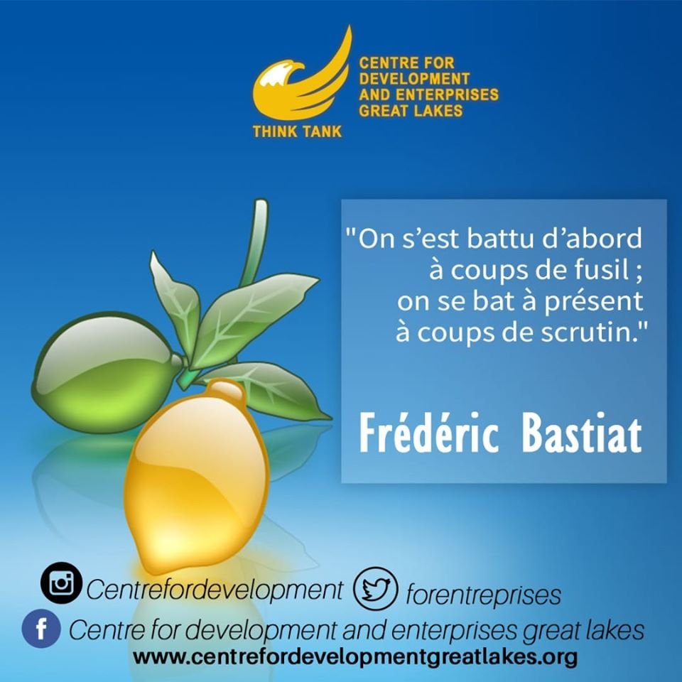 ForEnterprises's tweet photo. #GreatLakesAcademy 

"We fought first with a gun; now we fight with a ballot."
Frédéric Bastiat

#Liberty #LawState #IndividualLiberty #HopeForTheFuture #Rwanda #Burundi #RDC2020 https://t.co/RUZgGB5G3x