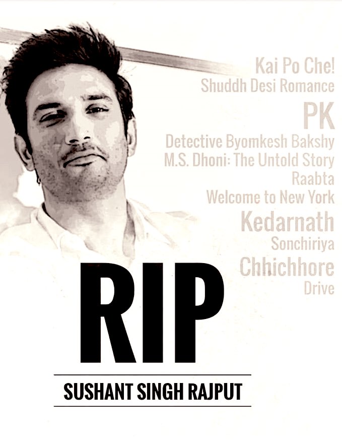 PSH24573811's tweet photo. Must be something really big to take such big step....
#ShushantSinghRajput #ssr #Bollywood #BollywoodBreaking2020 #actor https://t.co/BbXoOcQeIu