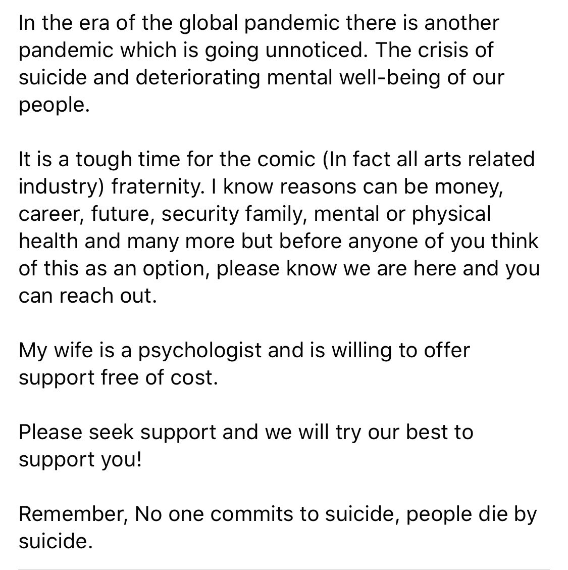 Jeeveshu's tweet image. Please reach out.