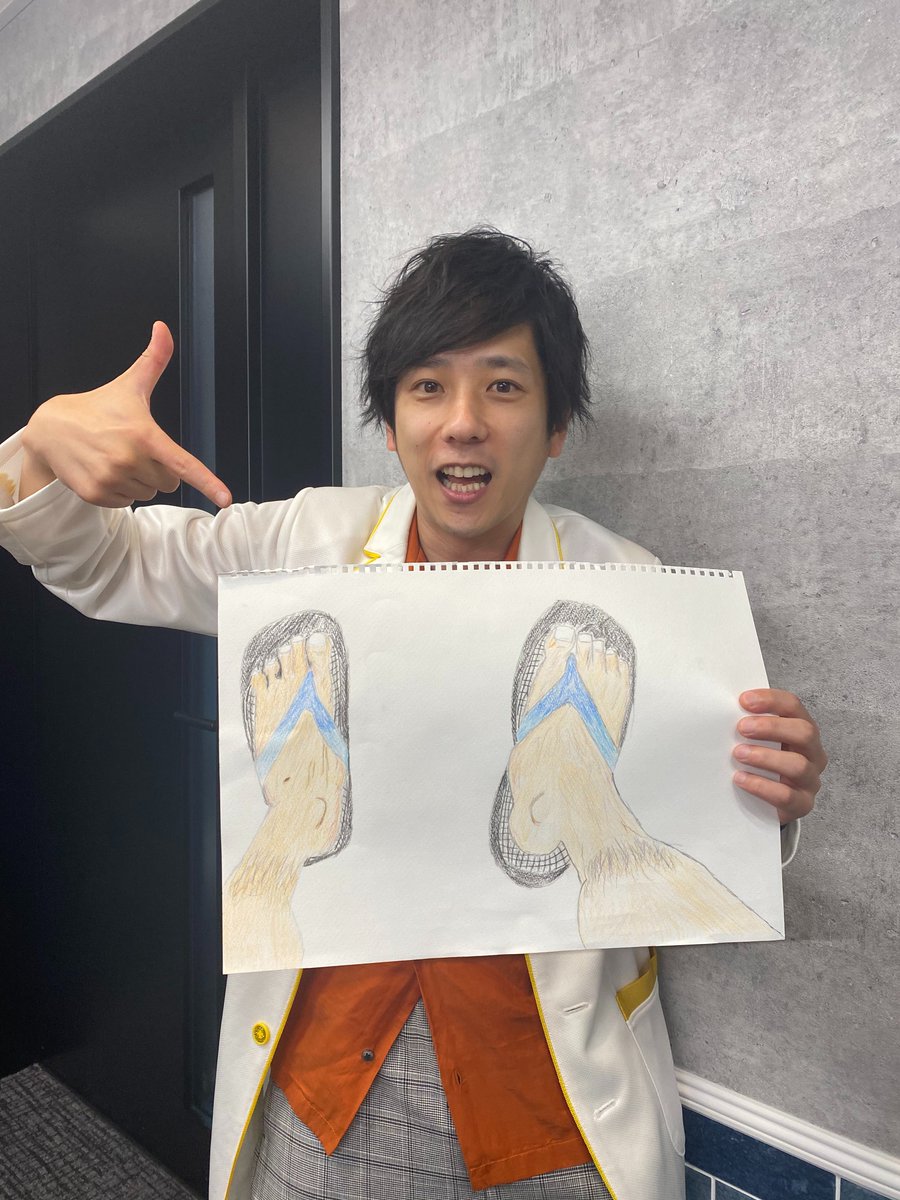 嵐のワクワク学校オンライン 一生懸命 描きました 嵐のワクワク学校オンライン ワクワク展覧会 二宮先生