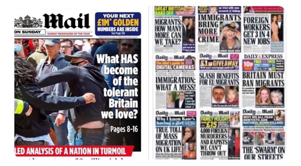 PopBenson82's tweet image. Hey @dailymail - fuck you. Want to know what’s become of it? Just have a read of your front pages. But you know this as this has always been your goal. It’s your knuckle dragging readers that need to open their eyes to how you manipulate them. #BritianFirst