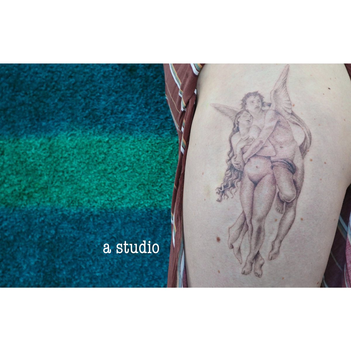 astudiocy's tweet photo. The finished Dotwork #tattoo by @KiriVrs https://t.co/dVHF8ENNBk