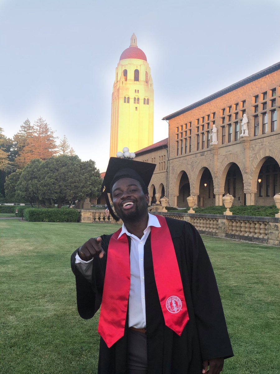 A month ago I lost my dad to COVID-19.  Today tears of sadness are met with tears of joy as I graduate from Stanford University! First-gen & low-income graduating DEBT FREE with a B.A. in Political Science and a 3.725 GPA.

Here’s to a life of leadership & love.
#BlackGradsMatter