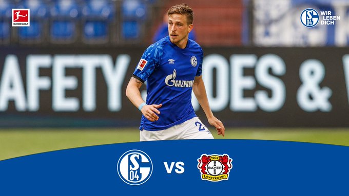 Good luck to my beloved FC SCHALKE 04 as it is currently hosting Bayer 04 Leverkusen in German #Bundesliga action! Go ROYAL BLUES, beat Leverkusen! We desperately NEED all three points today, lads! Just DO it! We're HERE for YOU! #S04 #S04B04 #RoyalBluePride #SoccerIsLife #FS2 https://t.co/1PfiDlgg5g