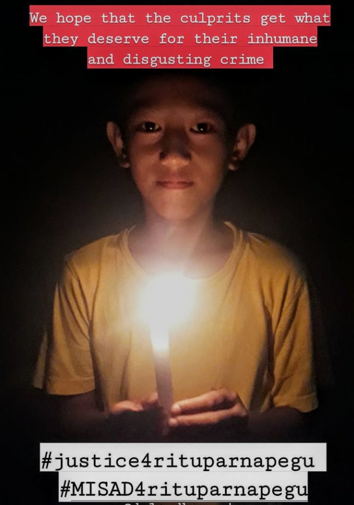 DhanrajDoley's tweet photo. Little friend Kaley paying homage to the lost soul
#JusticeForRituparnaPegu 
#Justice4RituparnaPegu 
#misad4rituparnapegu https://t.co/WAyurcHxkv