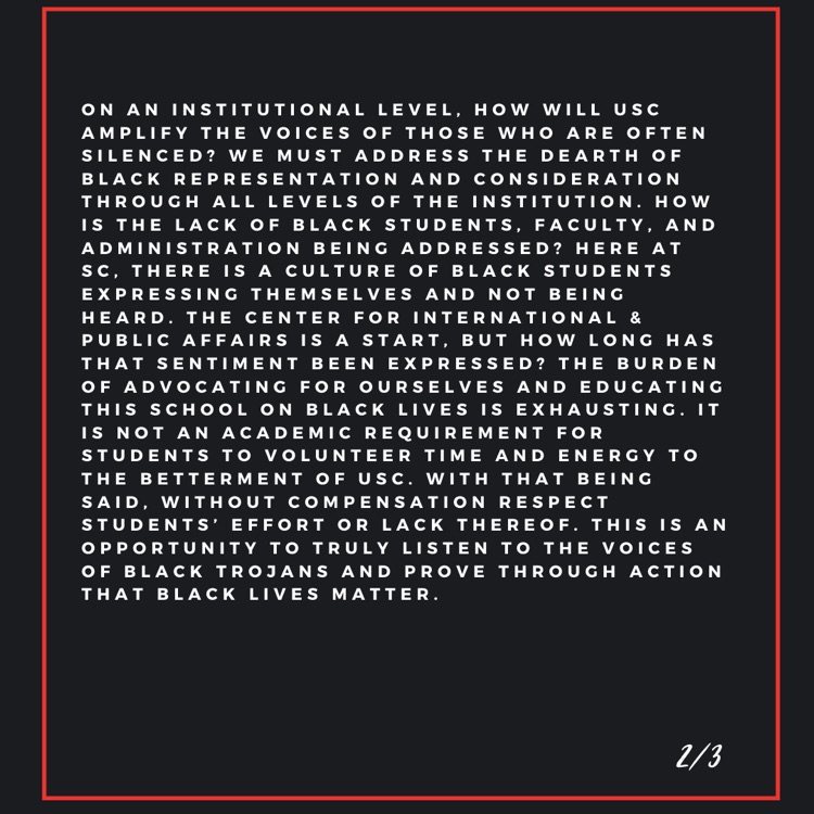Docta_Rolle's tweet photo. As President of the Black Graduate Student Network at @USC this upcoming school year, I just want to make it known that we are here, and we are in this together. #BlackLivesMatter #BGSN https://t.co/vs7apcit2h