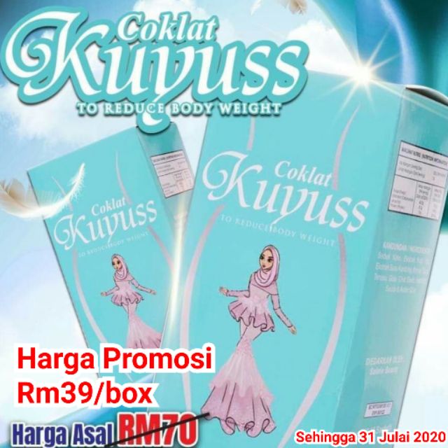 AzzaAzalan's tweet photo. I'm selling Coklat Kuyuss by Salmie Beauty for RM580.00. Get it on Shopee now! https://t.co/6SYjhbWv11 #ShopeeMY https://t.co/rpRo48Lq98