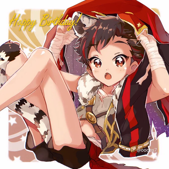 おめでとー🐯❤️❤️❤️
#南雲鉄虎誕生祭2020
#南雲鉄虎生誕祭2020 