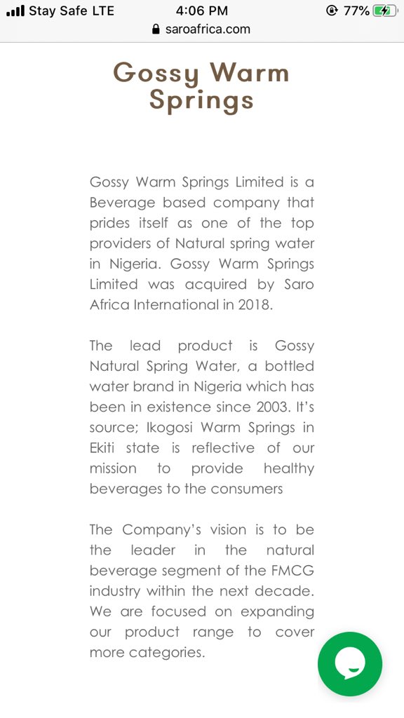 lisaewerepeters's tweet photo. Dear #Roknation this is the company working with our faves #Purit sanitizer #carat soap #purit disinfectant also produce gossy spring water. They have been in existence for 29 years. Pls stop arguing with people #RoksieXRoknation https://t.co/ACrL11A0MB