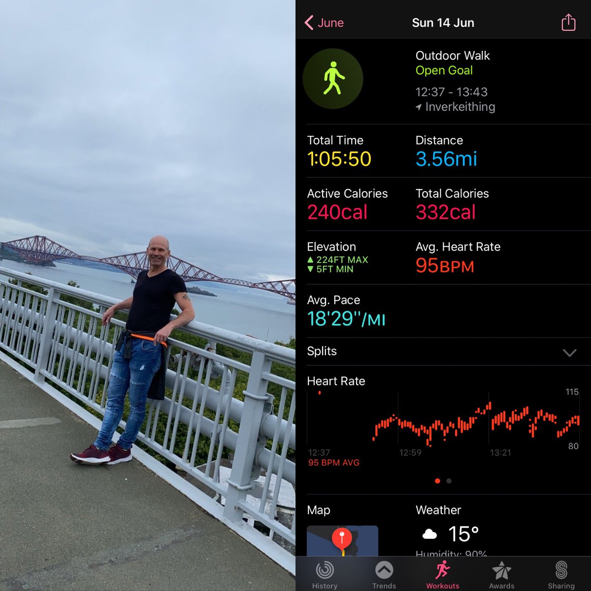 JammyBee's tweet photo. Lovely calm walk over the old #forthroadbridge #southqueensferry #northqueensferry #fife #edinburgh #sunday https://t.co/0NrgLzLXmD