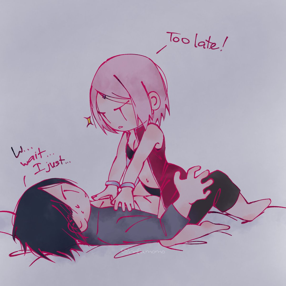 R16 good night (or not? ) サ ス サ ク #sasusaku #uchihasasuke #uchihasakura.