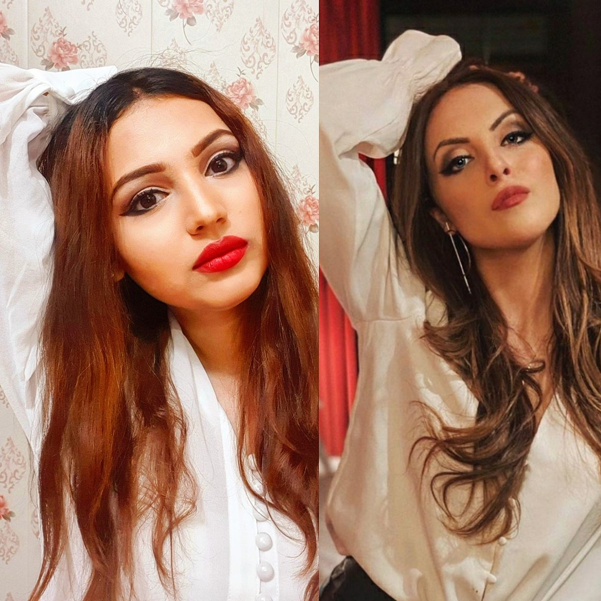 Dreamboatsneha's tweet photo. MAKEUP Recreation of @LizGillies look. 
#makeup #makeuprecreation https://t.co/NGmrU4hMzL