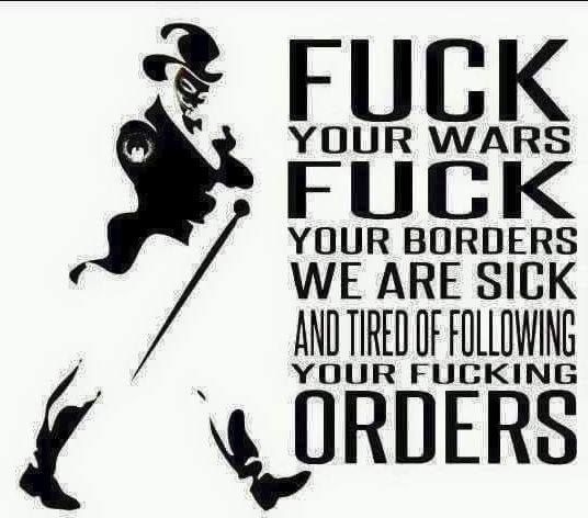 filosofus40's tweet photo. Think about it, we were born with TWO LEGS and NOT with ROOTS anchored to the GROUND.
#WakeUpWorld and #ThinkForYourSelf
#FuckTheSystem ☠️
#Anarchy
#FreeForFreedom
#SundayMotivation
#Anonymous #Anons https://t.co/SdnU9l4pjG