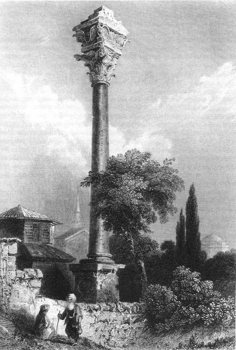 TimeTravelRome's tweet photo. 🧙♂️⚔"100 Rulers & Rebels of Rome". 📒 Day 94. #Marcian (392-457). He refused to pay tribute to Huns and secured the Eastern Empire militarily, politically and financially. His reign was seen as "golden age" by later historians. His place: 🏛 Column of Marcian in Constantinople https://t.co/Iui81sZZth