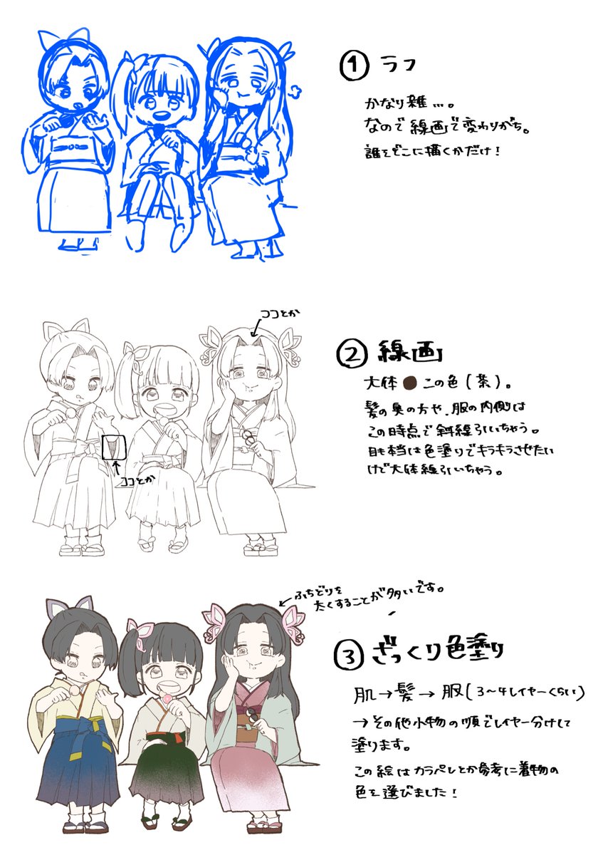 メイキング まとめてみました 何か聞きたいことあったらこの際にぜひ あお子の漫画