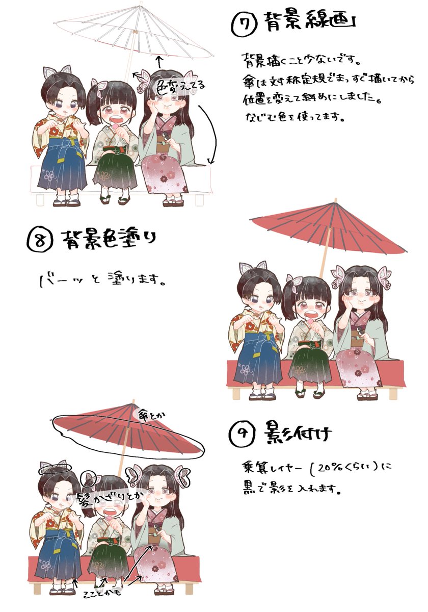 メイキング まとめてみました 何か聞きたいことあったらこの際にぜひ あお子の漫画