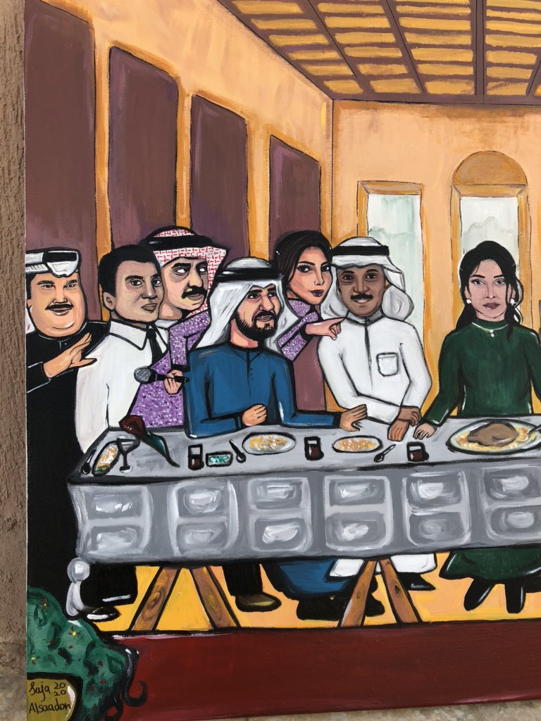 svjvh's tweet photo. عدت رسم لوحة العشاء الاخير، و سميتها الاغنية الاخيرة 🌟 https://t.co/15TDgf3ta7