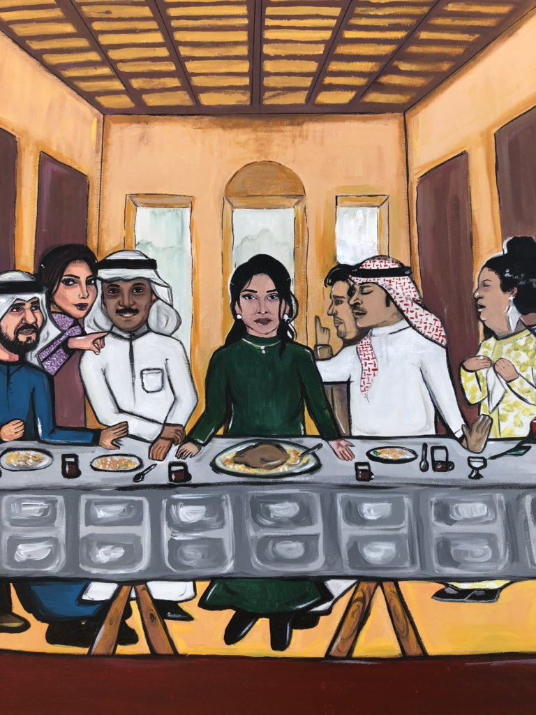 svjvh's tweet photo. عدت رسم لوحة العشاء الاخير، و سميتها الاغنية الاخيرة 🌟 https://t.co/15TDgf3ta7