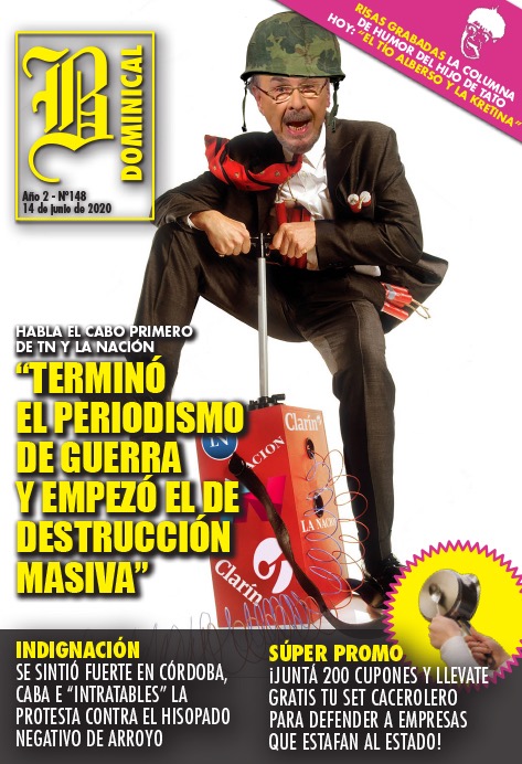 DOMINICAL | Joaquín Morales Solá, sin pelos en el barbijo: "El periodismo debe ser crítico con el poder, a menos que gobierne una junta militar o un empresario". Leé DOMINICAL gratis en bit.ly/dominical148.