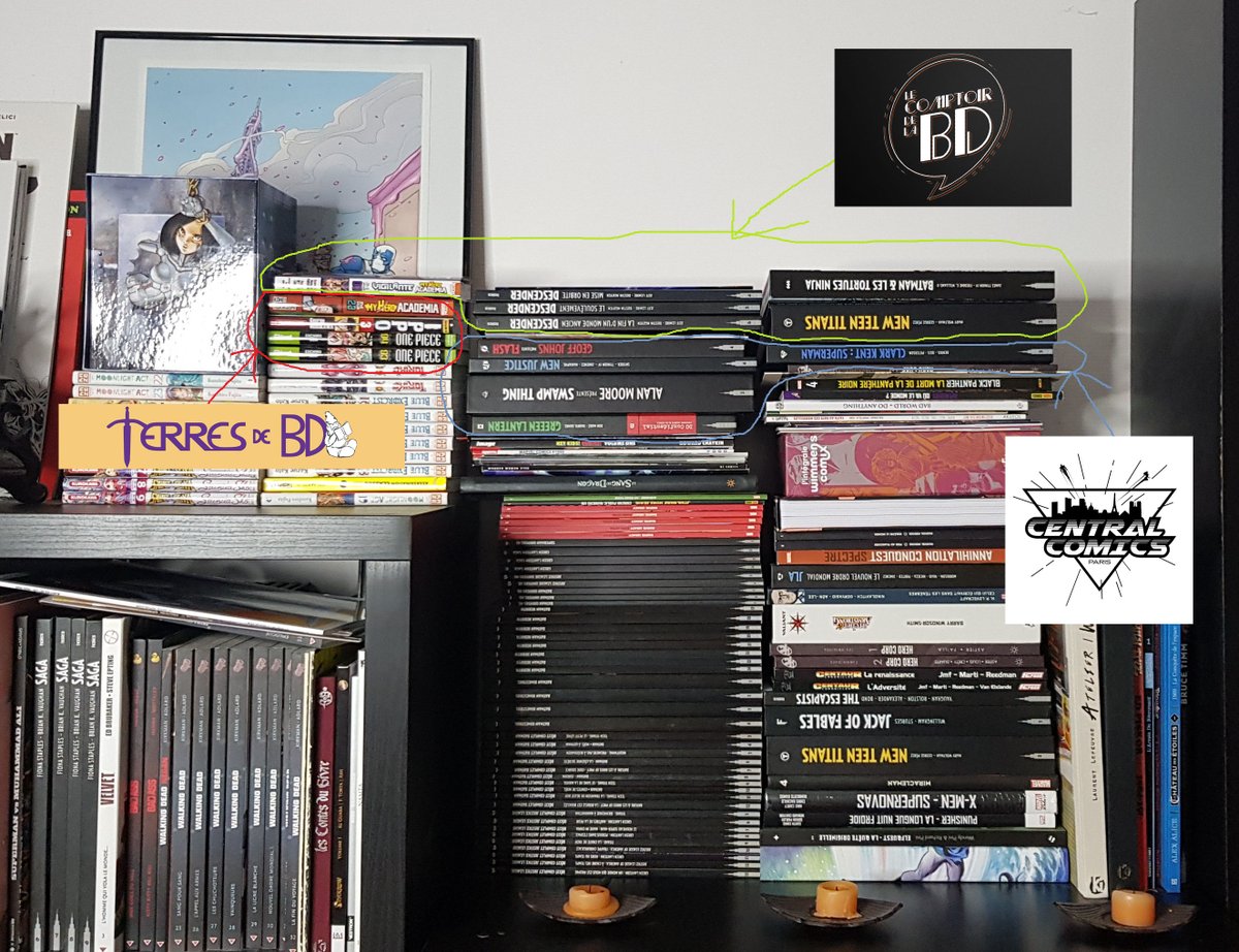 K_F_Comics's tweet photo. Bon le confinement c'est fini, et le #PALChallenge repart de plus belle. Du coup passage dans 3 boutiques en 1 WE pour aider nos copains libraires qui ont plus que besoin de nous ! Maintenant lecture ! Je suis en train de finir les descender du coup, vous lirez quoi ensuite ? https://t.co/2iUnKqchtE