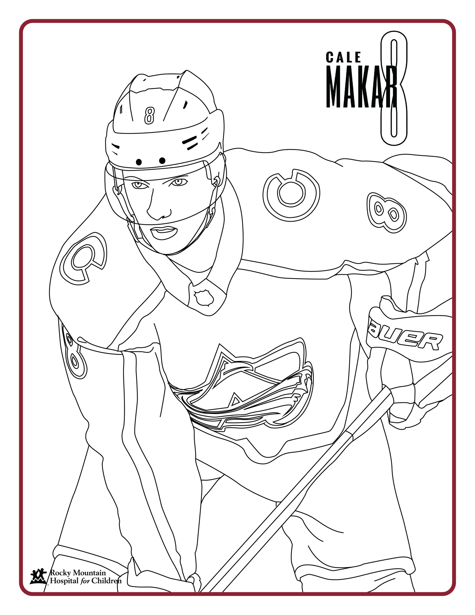 Hockey coloring pages  NHL logo coloring pages