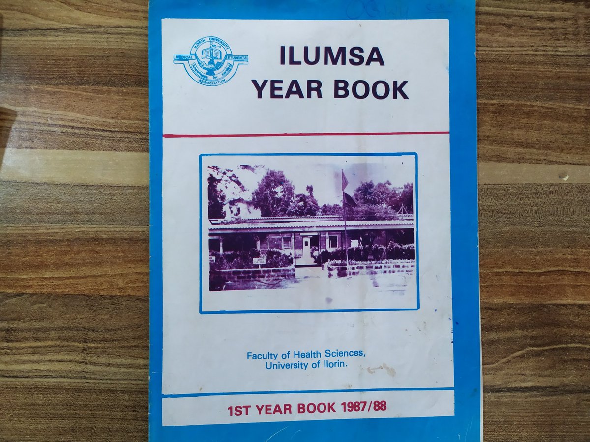 I saw the first ever yearbook of the Uni-Ilorin Medical Students Association (ILUMSA), Class of 1987/88. Their Dean of Faculty was a Prof O. Ogunbode. Wonder where he and the students are now.