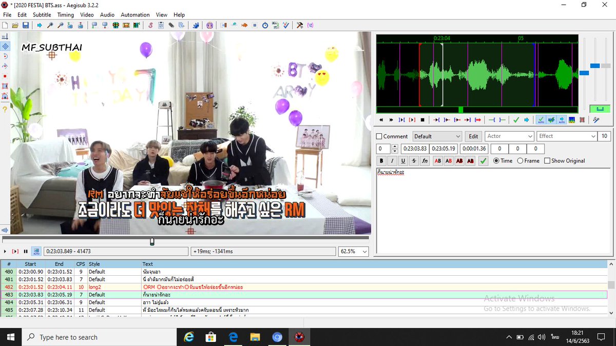 ห่างหายไปนานเลย สบายดีกันมั้ยค้าา
ตอนนี้แอดกำลังทำ BTS Festa 2020 นะคะ
เพิ่งได้เท่านี้เอง 
ไม่วันจันทร์ ก็วันอังคาร ได้รับชมกันนะค้า
ฝากรอชมด้วยนะคะ ^^