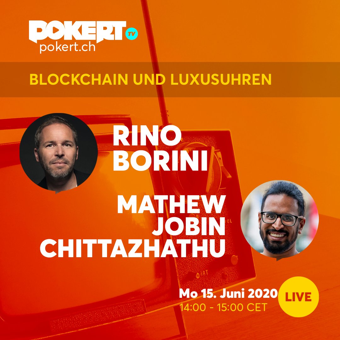 rinoborini's tweet photo. Luxusuhren &amp; #Blockchain? Ja, sowas von logisch! Warum? Das diskutiere ich mit Mathew Chittazhathu, Gründer von #Adresta. Und warum für #Banken und #Versicherer es spannend ist. #Tokenisierung #InsuranceOndemand
👉https://t.co/MAfKrOlA0y

#Finance20 #Fintech #Insurtech https://t.co/Fo0aHcq4pJ