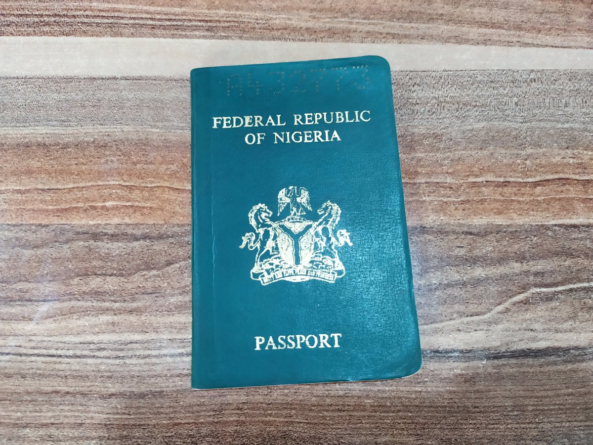 My friend's dad kept all his Nigerian passports from his very first. These two are from 1977 and 1989.