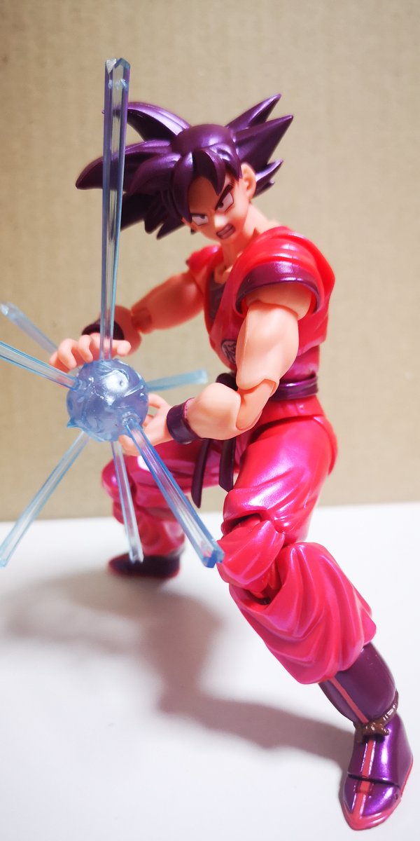 真 S H Figuarts 孫悟空 界王拳 お馴染みのかめはめ波 身勝手の極意からエフェクトパーツを拝借 波 っ のときのエフェクトパーツも今後何かに付けほしい 長さを調節出来ると尚嬉しい T Shf