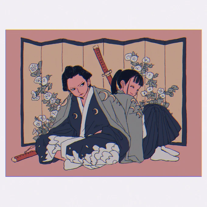イゾウとお菊ちゃん。再会楽しみ 