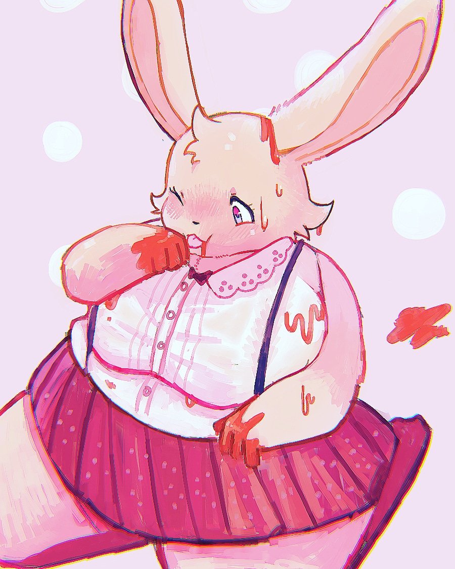 CaramelBun on X: Jam is lovely! #furry #chubby #bunny #art  t.co0XE5YGbmEV  X