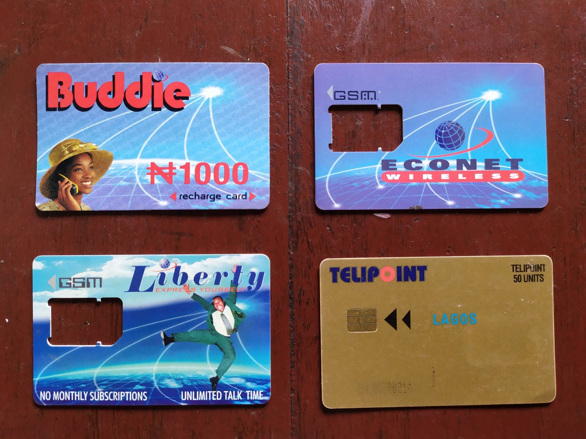 Back when sim cards cost tens of thousands! My mom bought her MTN sim card for 25k in 2000 or 2001. My memory is hazy about the details.