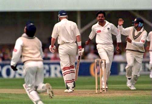 ... wickets in the next season. His pace and control with the older ball impressed the national selectors. He made his ODI debut against Pak on 18th Oct, 1991. He soon made his test debut in Aus on 29th Nov 1991. He played 11 ODIs and 2 tests in his debut year..